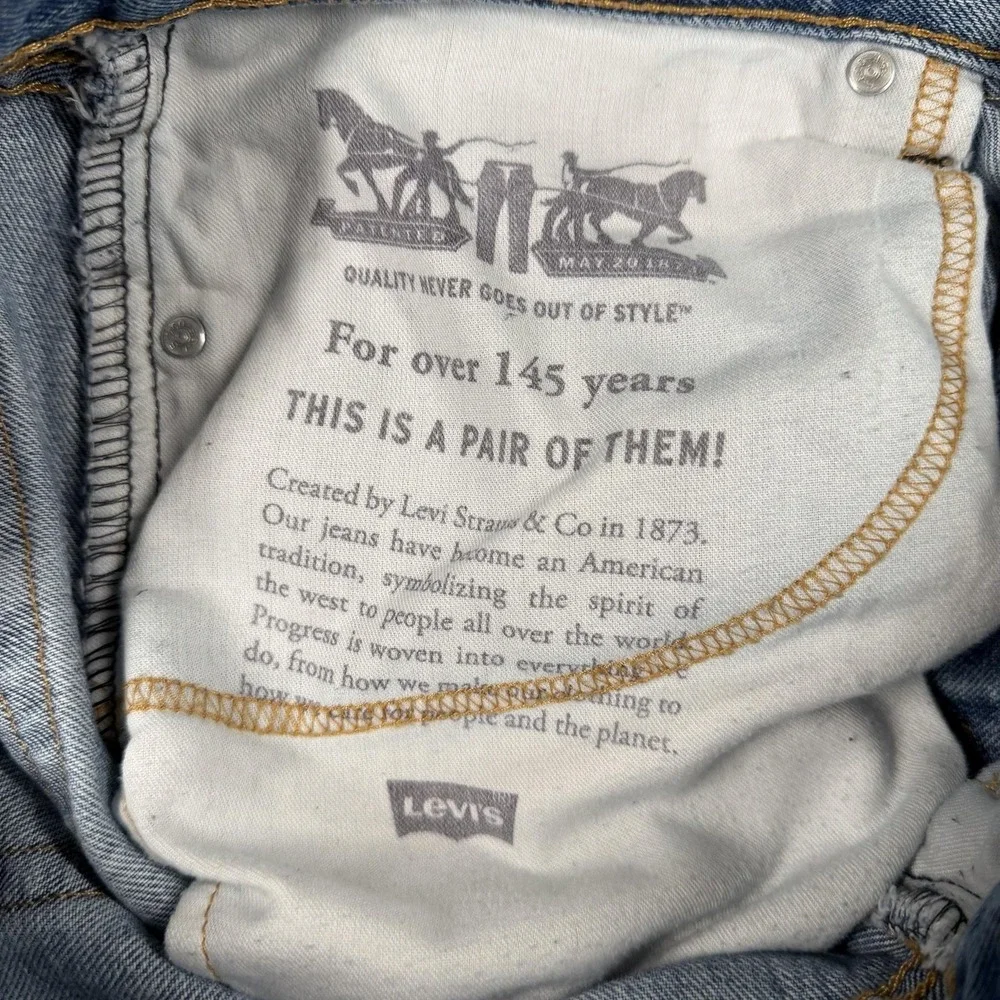 Levis‎ 550 Jeans Mens 34x34 Blue Relaxed Tapered Leg Denim Grunge Dadcore Skater